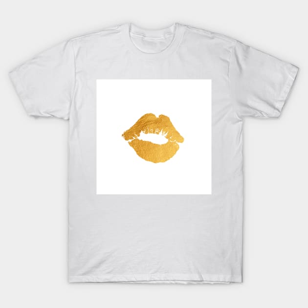 Golden Kiss T-Shirt by Enami